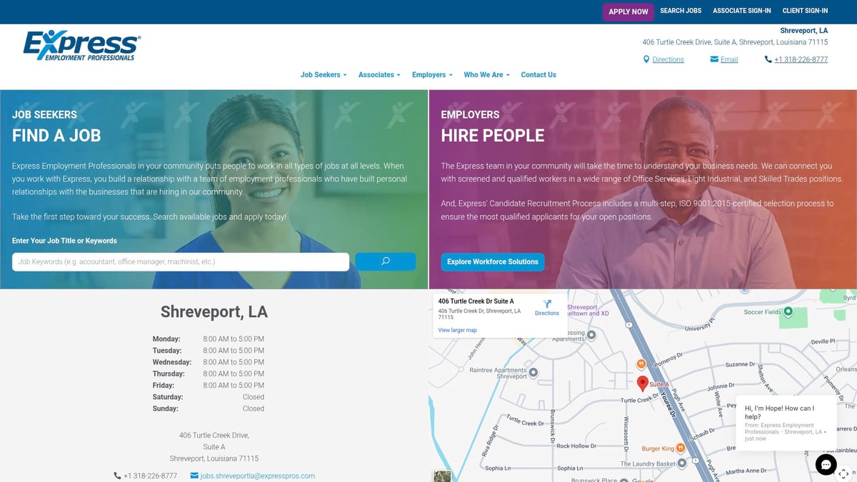7 Essential Staffing Agencies Shreveport Louisiana for 2026 - Express Employment Professionals