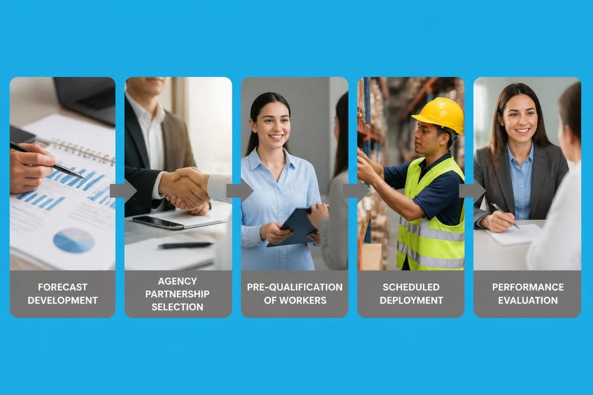 Strategic staffing timeline